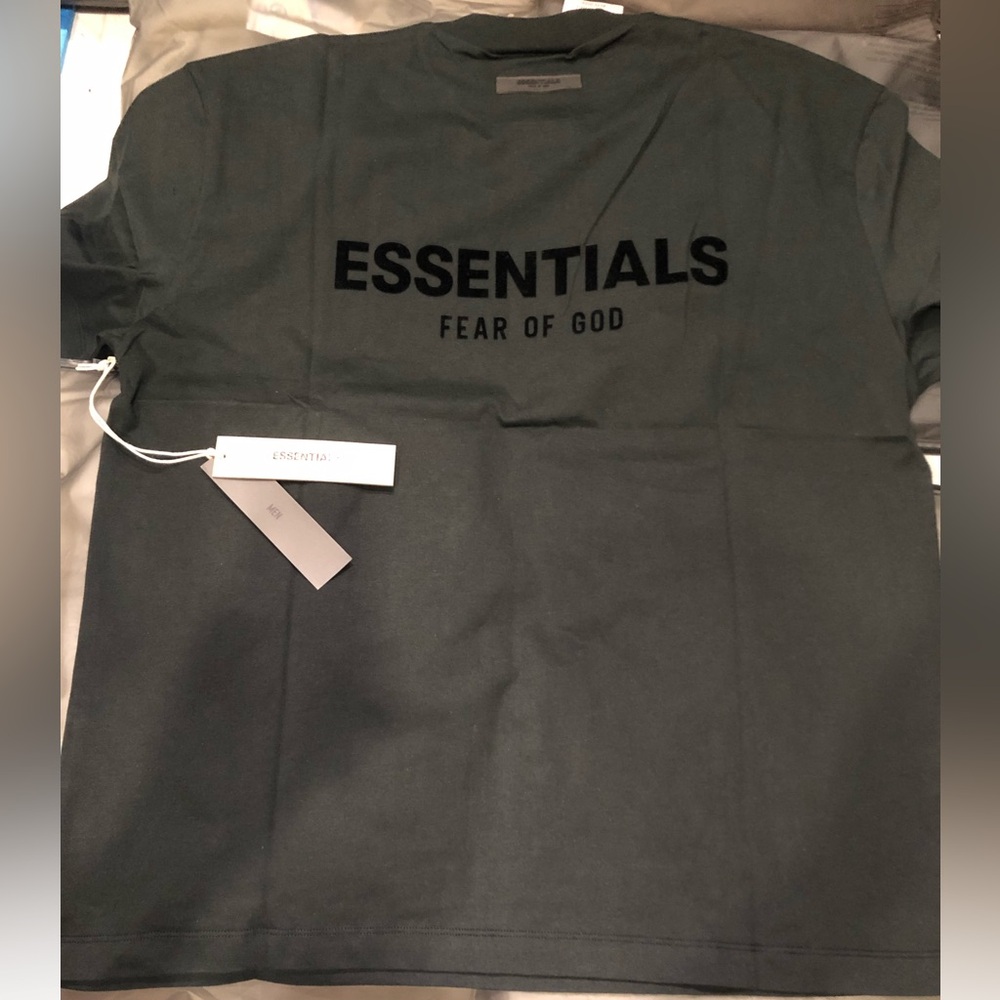 Essentials Men's Black T-Shirt
